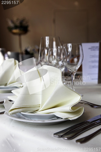 Image of Elegant table setting