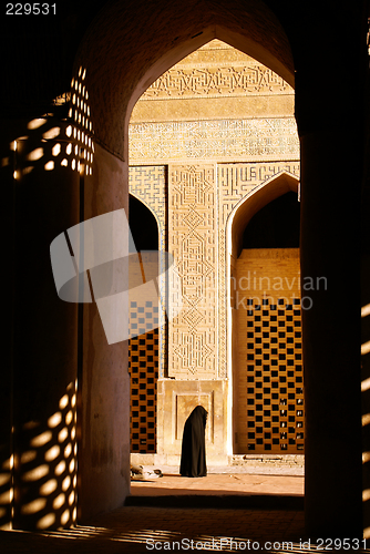 Image of Woman in the mosque