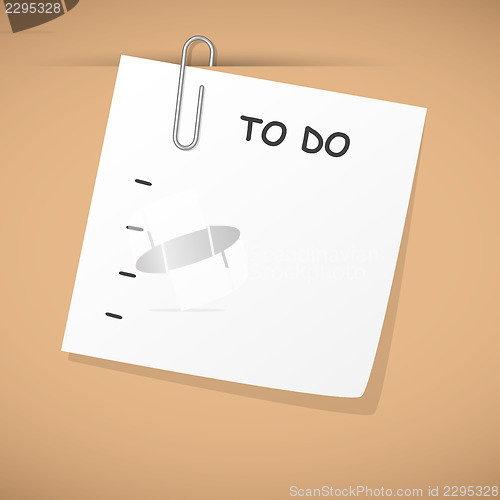 Image of to do list