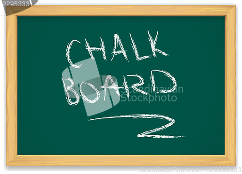 Image of chalk board