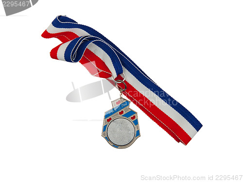 Image of Old medal isolated