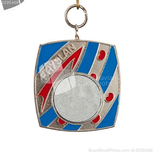 Image of Old medal isolated