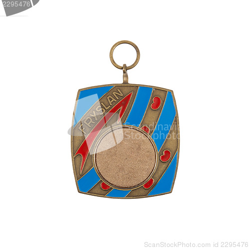 Image of Old medal isolated