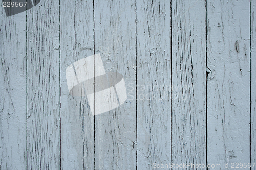 Image of Blue painted wood background