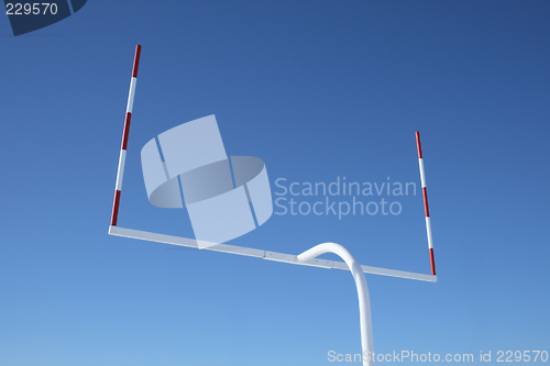 Image of Uprights of football goal posts