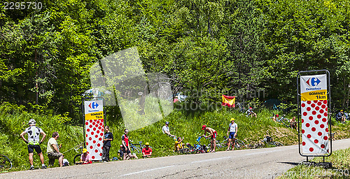 Image of Spectators of Le Tour de France