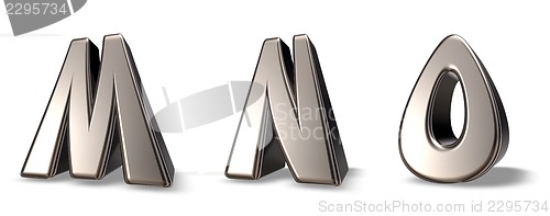Image of metal alphabet