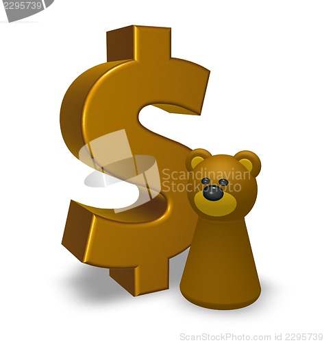 Image of dollar and bear