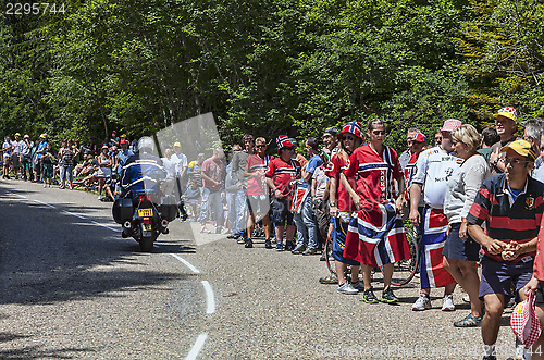 Image of Spectators of Le Tour de France