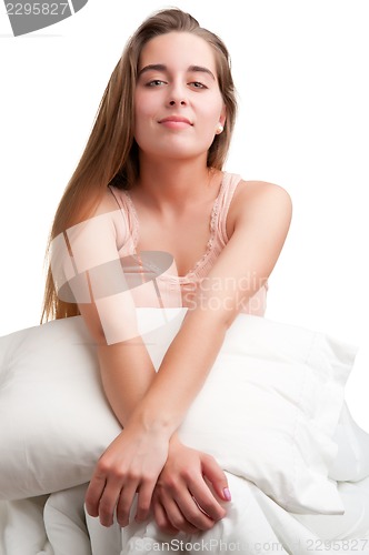 Image of Sitting in the Bed