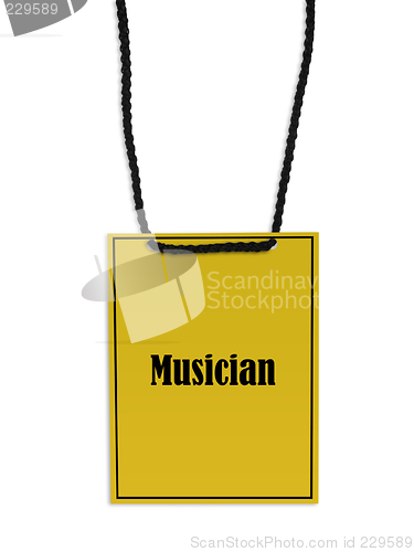 Image of Musician stage pass