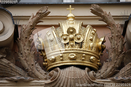 Image of Crown, Kinsky Palace, Old town square, Prague