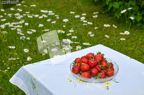 Image of Strawberries in a bowl