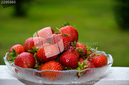 Image of Fresh strawberries