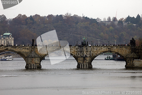Image of Charles bridge, Prague, Czech Republic