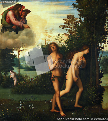 Image of Expulsion of Adam and Eve from paradise