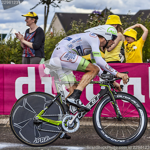 Image of The Dutch Cyclist Albert Timmer 