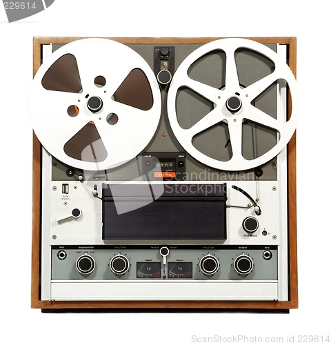 Image of Retro Open Reel audio recorder
