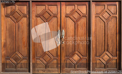 Image of old wooden door