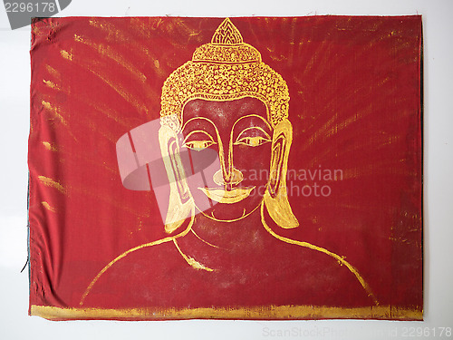Image of buddha face drawing