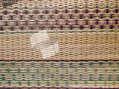 Image of reed mat texture