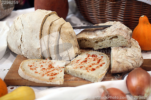 Image of Bread with lard 