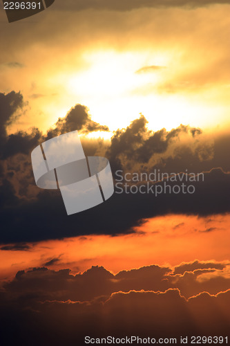 Image of Sunset skyscape