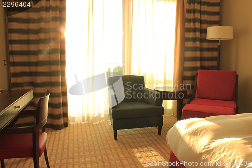 Image of Room in luxury hotel