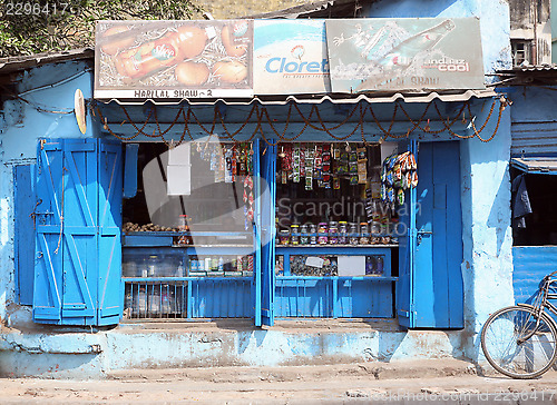 Image of Front of an Indian Store, Kolkata