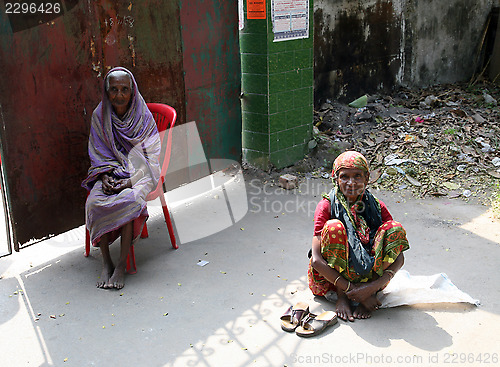 Image of Streets of Kolkata. People live and work on the streets