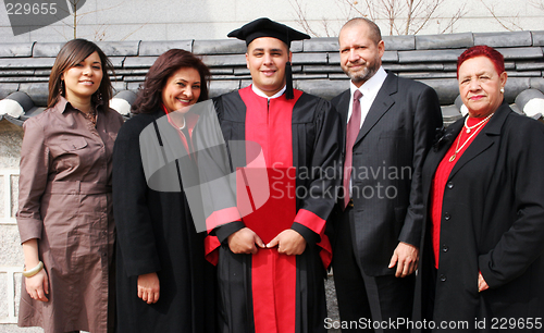 Image of Happy family portrait