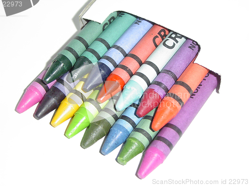 Image of Coloured Crayons