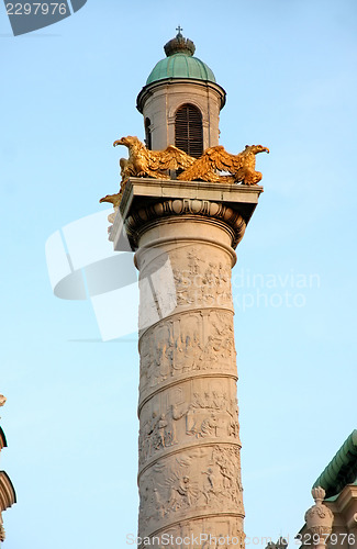 Image of Karlskirche Church in Vienna, Austria