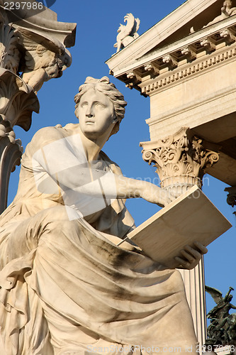 Image of Austrian Parliament in Vienna, Austria