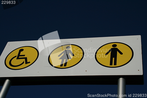 Image of Toilets Sign