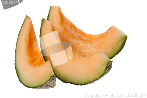 Image of Slices of rockmelon