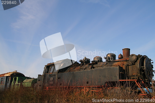 Image of Derelict Train