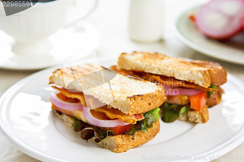Image of Bacon sandwich