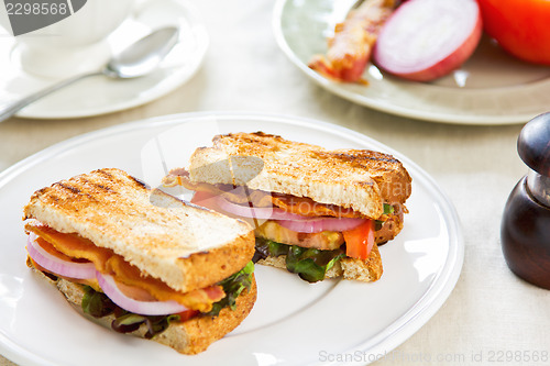 Image of Bacon sandwich