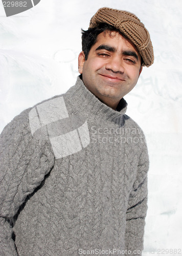 Image of Smiling Indian man