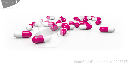 Image of red pills