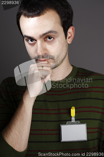 Image of Portrait of a young man