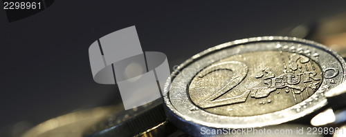 Image of Close up photo of money