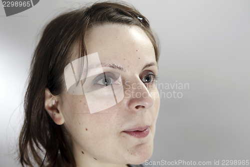 Image of Portrait of a young woman