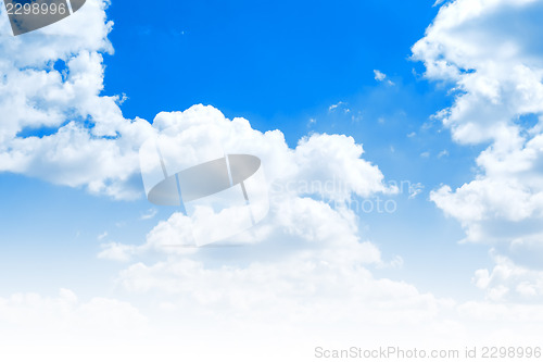 Image of blue sky