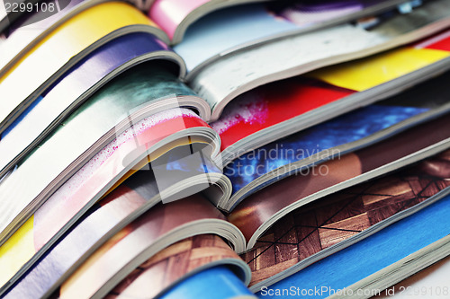 Image of stack of magazines