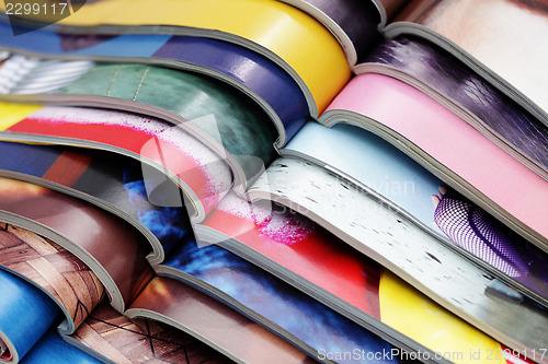 Image of stack of magazines