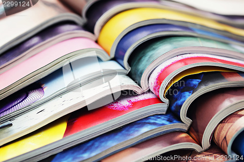 Image of stack of magazines