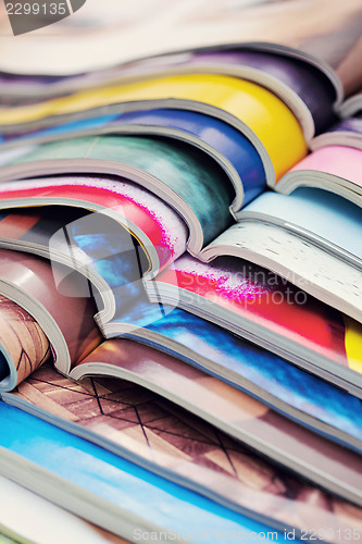 Image of stack of magazines