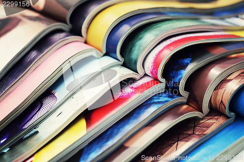 Image of stack of magazines